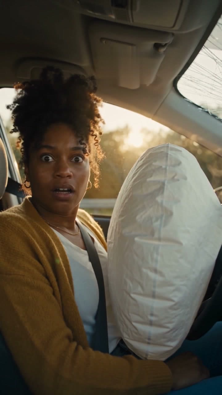 Car Crash Prank AI video example