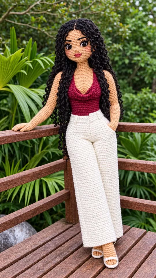 Crochet Filter AI photo example