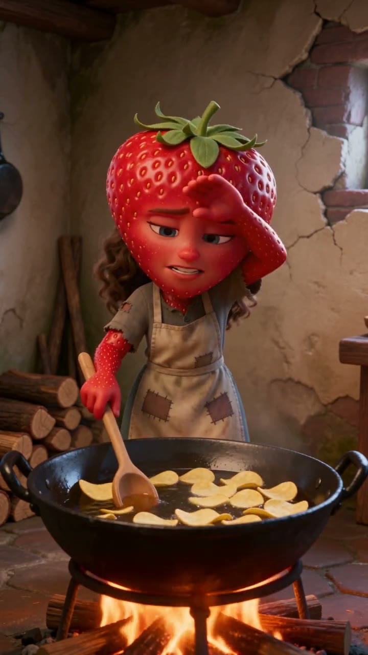 AI Fruit Story AI video example