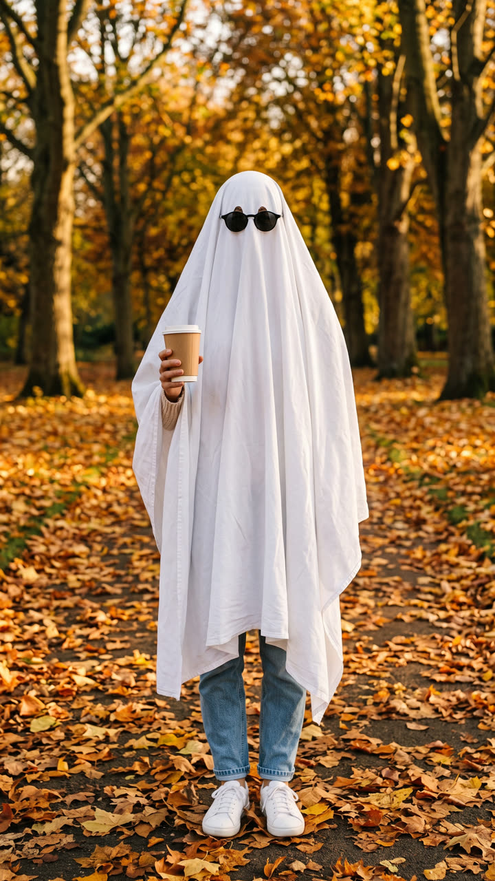 Ghost Photoshoot AI photo example