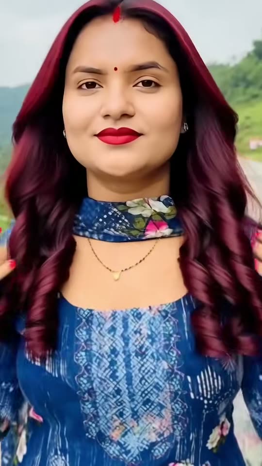 Hair Dye Filter AI video example