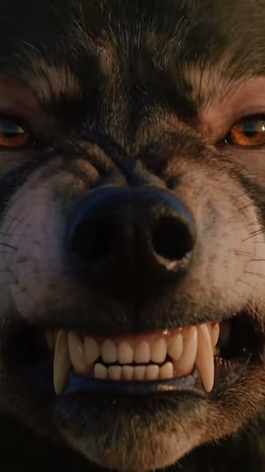 AI Werewolf AI video example