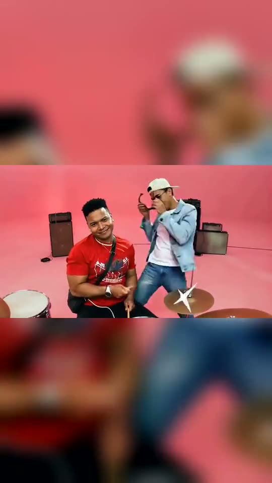 APT Pink Studio Duo AI video example