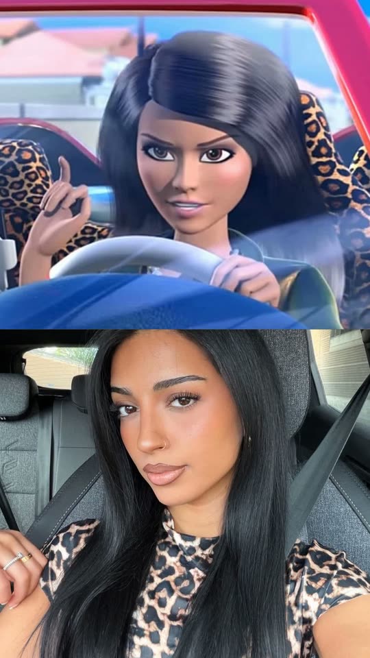 Barbie and Raquelle AI photo example