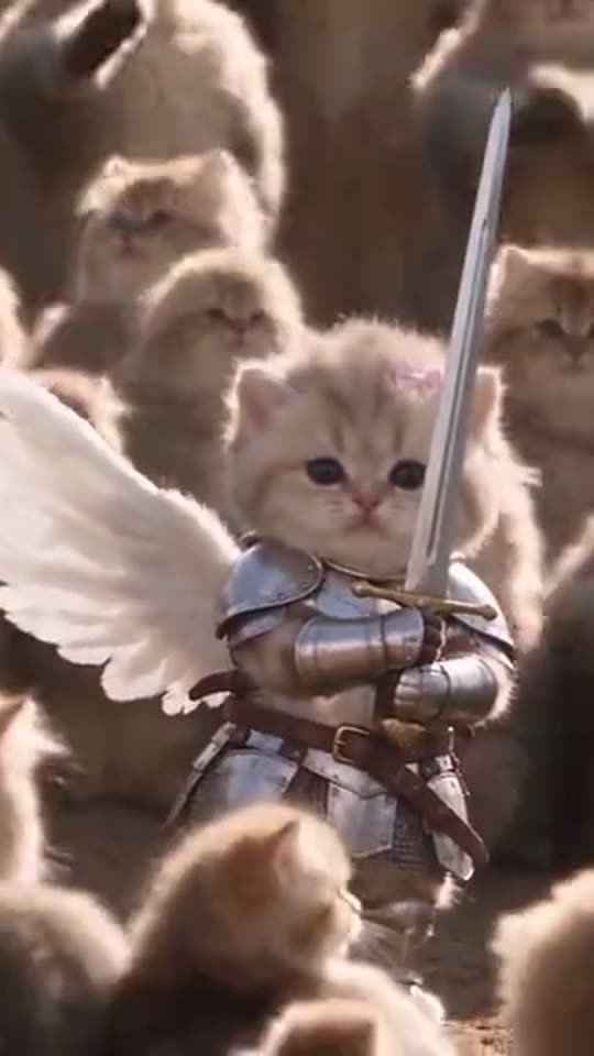 The original Sunday choir cat knight Closed on Sunday reel by @bellvtrix_ai