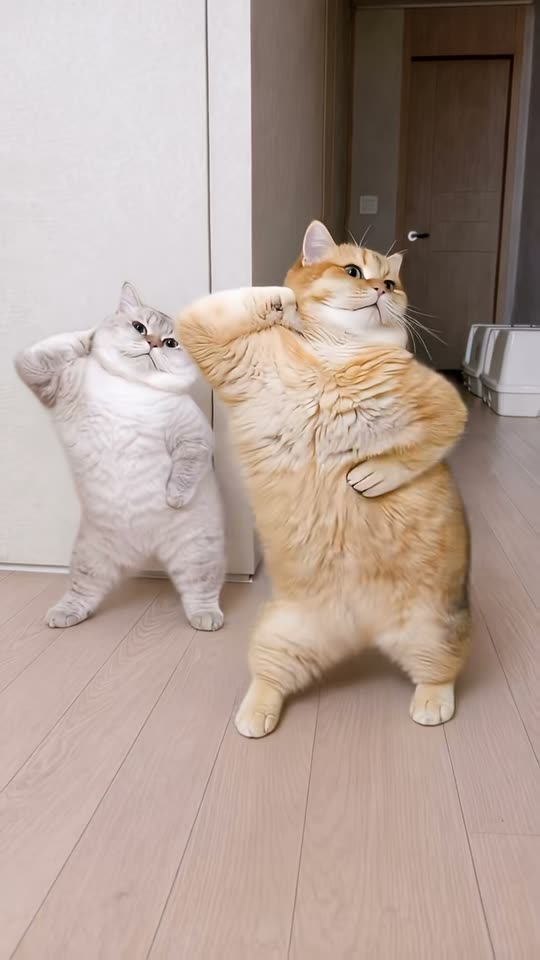 The original Love Options dancing cats Love Options Dance reel by @kungseol