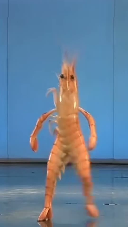The original Shan Shen Bu AI shrimp Shan Shen Bu Dance reel by @wangxiaohu70