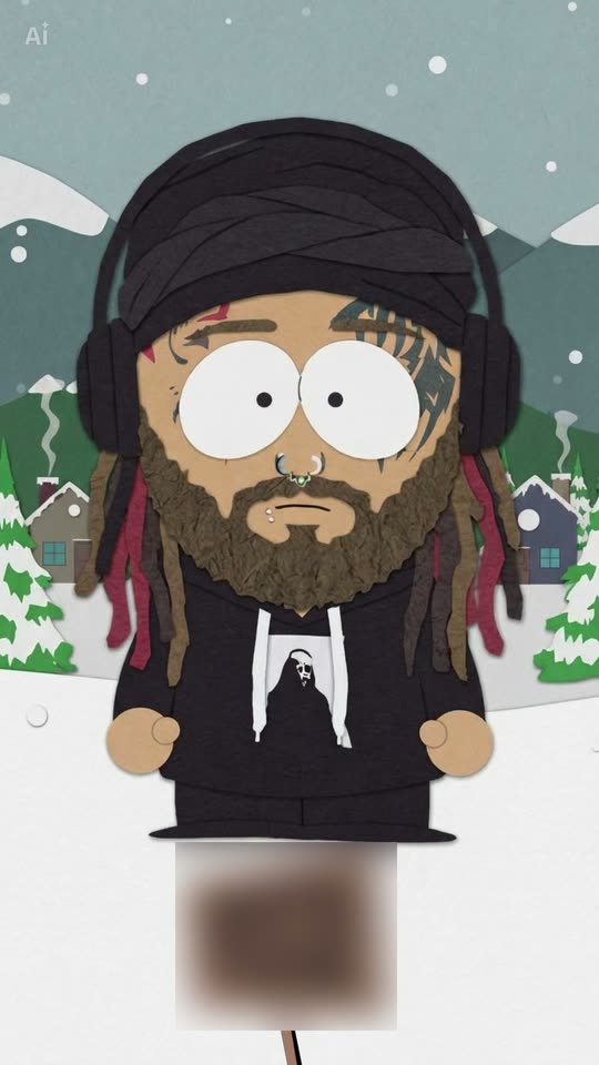 South Park Filter AI photo example