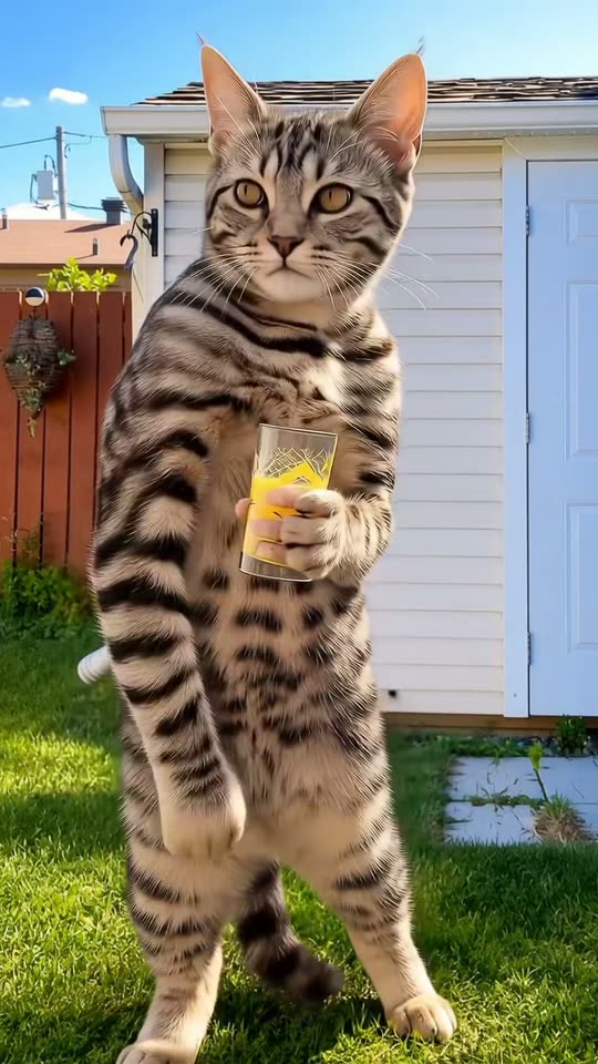 The original The Jawn tabby cat The Jawn Dance reel by @scottbradley71