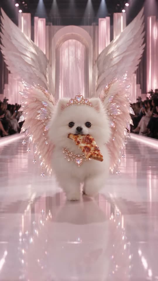 VS Angel Runway AI AI video example